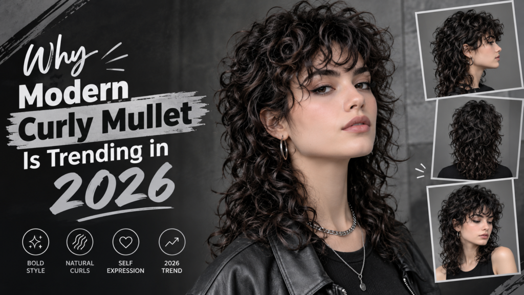 Why Modern Curly Mullet Is Trending in 2026